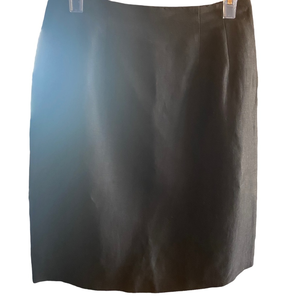 Women’s Black Linen Skirt Size 10